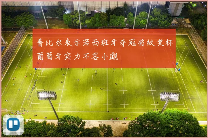 普比尔表示若西班牙夺冠将纹奖杯葡萄牙实力不容小觑